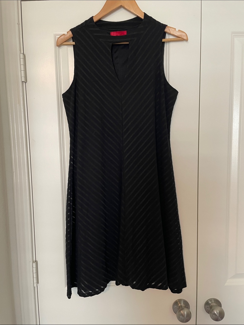 Jennifer Lopez  Black A-Line Black lined Dress M